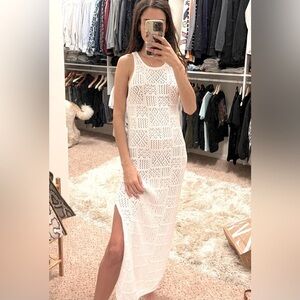 Aerie Crochet Cover Up Dress